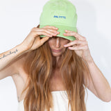 Dad Cap Lime Green