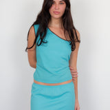 Core Mini Skirt - Blue