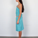 Core Midi Skirt - Blue